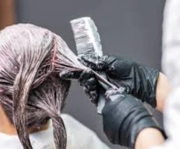 Dyeing of hair