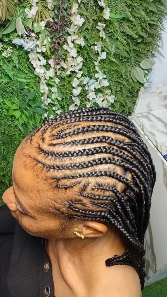Boho braids, and a two step braids😌